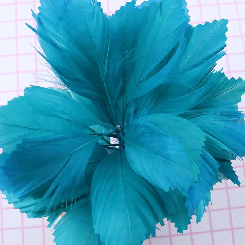 1 kom. Prekrasnih cvjetova od perja, ukrasa za vjenčanje, dobavljač perja za rukotvorine