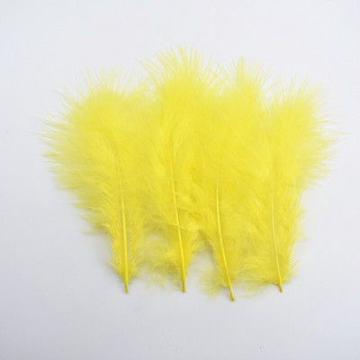 100Pcs/Lot Marabou perje Pureće perje za ukrašavanje DIY dekor Perje za ručni rad Dodaci za ručni rad Ukras perjanice