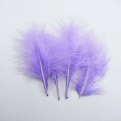 100Pcs/Lot Marabou perje Pureće perje za ukrašavanje DIY dekor Perje za ručni rad Dodaci za ručni rad Ukras perjanice