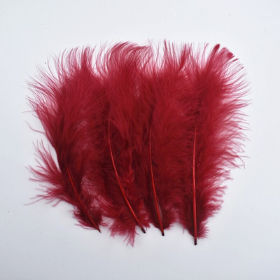100Pcs/Lot Marabou perje Pureće perje za ukrašavanje DIY dekor Perje za ručni rad Dodaci za ručni rad Ukras perjanice
