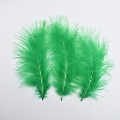 100Pcs/Lot Marabou perje Pureće perje za ukrašavanje DIY dekor Perje za ručni rad Dodaci za ručni rad Ukras perjanice