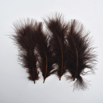 100Pcs/Lot Marabou perje Pureće perje za ukrašavanje DIY dekor Perje za ručni rad Dodaci za ručni rad Ukras perjanice