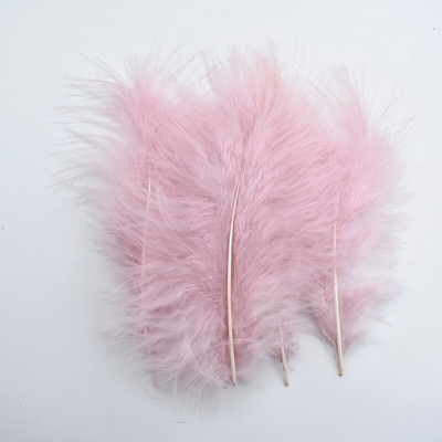 100Pcs/Lot Marabou perje Pureće perje za ukrašavanje DIY dekor Perje za ručni rad Dodaci za ručni rad Ukras perjanice