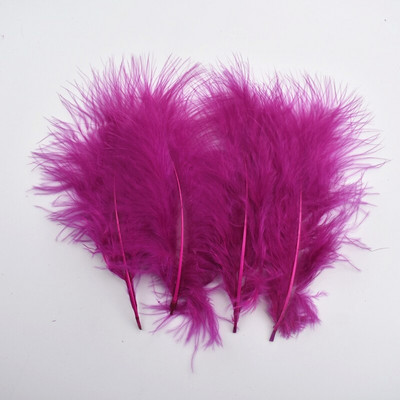 100Pcs/Lot Marabou perje Pureće perje za ukrašavanje DIY dekor Perje za ručni rad Dodaci za ručni rad Ukras perjanice