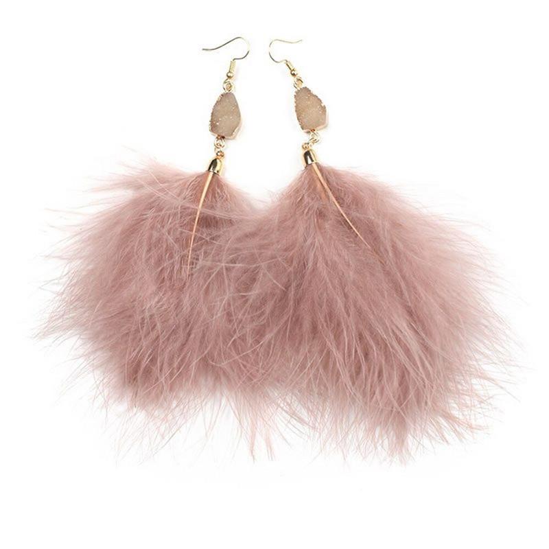 Fluffy Marabou perje za izradu naušnica 7-12 cm pureće perje Nakit Dodaci za rukotvorine Diy Vjenčano ukrasno perje za rukotvorine
