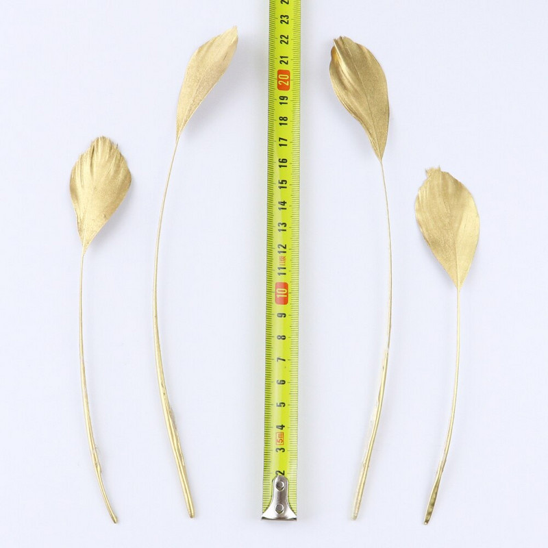 10 komada zlatno srebrno guščje perje Prirodno guščije perje za DIY nakit Ručni rad Dodaci za izradu ukrasa Rukotvorine od perja