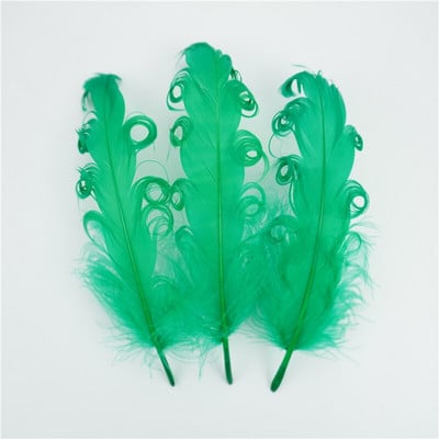 20 komada Spiralno guščje perje u boji za rukotvorine 12-18 cm perje za hvatanje snova Umjetni ukrasi DIY dodaci za svatove