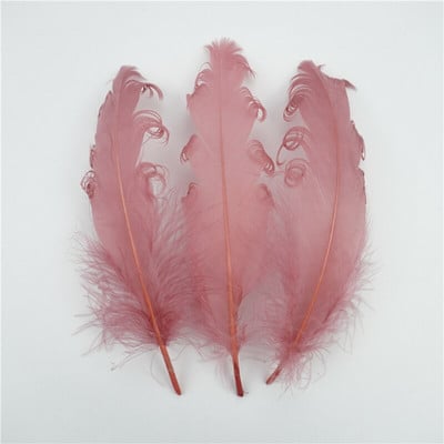 20 komada Spiralno guščje perje u boji za rukotvorine 12-18 cm perje za hvatanje snova Umjetni ukrasi DIY dodaci za svatove