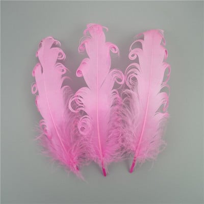 20 komada Spiralno guščje perje u boji za rukotvorine 12-18 cm perje za hvatanje snova Umjetni ukrasi DIY dodaci za svatove