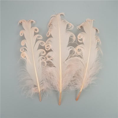 20 komada Spiralno guščje perje u boji za rukotvorine 12-18 cm perje za hvatanje snova Umjetni ukrasi DIY dodaci za svatove