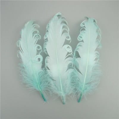 20 komada Spiralno guščje perje u boji za rukotvorine 12-18 cm perje za hvatanje snova Umjetni ukrasi DIY dodaci za svatove