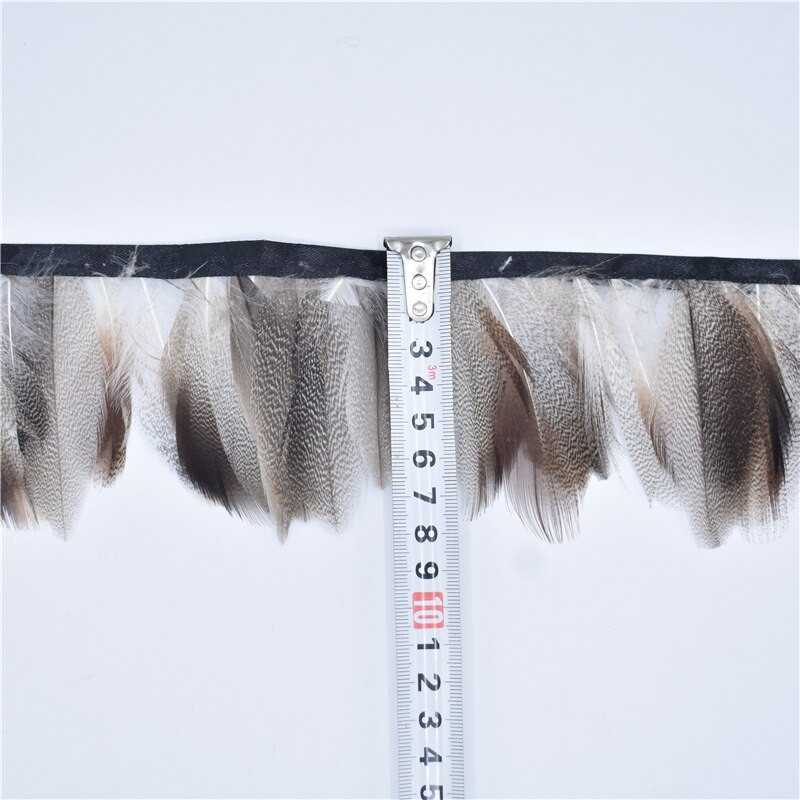 1 metar Obrub od prirodnog fazanskog perja Vrpca s resama Guščje perje za odjeću Suknja Šivanje perja DIY Karnevalska dekoracija Dekor