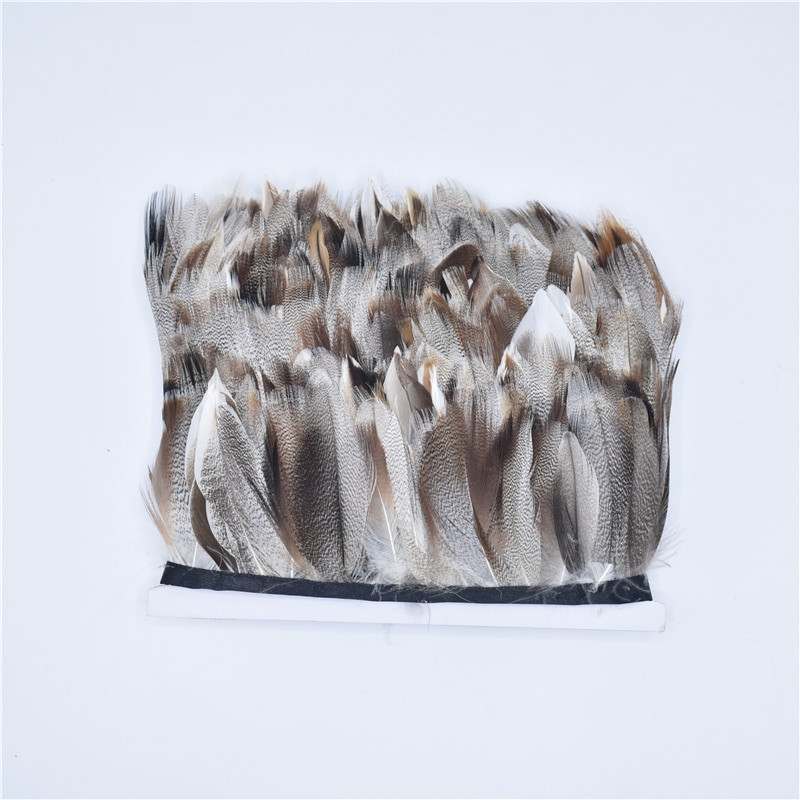 1 metar Obrub od prirodnog fazanskog perja Vrpca s resama Guščje perje za odjeću Suknja Šivanje perja DIY Karnevalska dekoracija Dekor