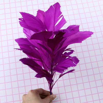 25-30cm Marabou pero cvijet DIY Pokrivalo za glavu Guska Pureće perje Plumas Pokrivalo za glavu Vjenčanje Karneval Ukrasno perje za rukotvorine