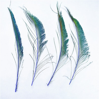 10tk/partii Kvaliteetne naturaalne Värvimine paabulinnu sulg mõõk 30-40cm Isetehtud suled käsitööks dekoreerimiseks lillevaas tähistamine plumas