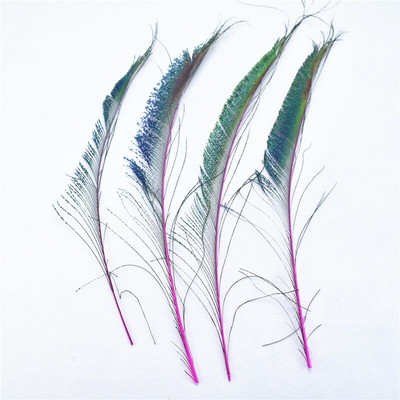 10tk/partii Kvaliteetne naturaalne Värvimine paabulinnu sulg mõõk 30-40cm Isetehtud suled käsitööks dekoreerimiseks lillevaas tähistamine plumas