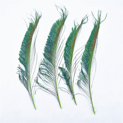 10tk/partii Kvaliteetne naturaalne Värvimine paabulinnu sulg mõõk 30-40cm Isetehtud suled käsitööks dekoreerimiseks lillevaas tähistamine plumas