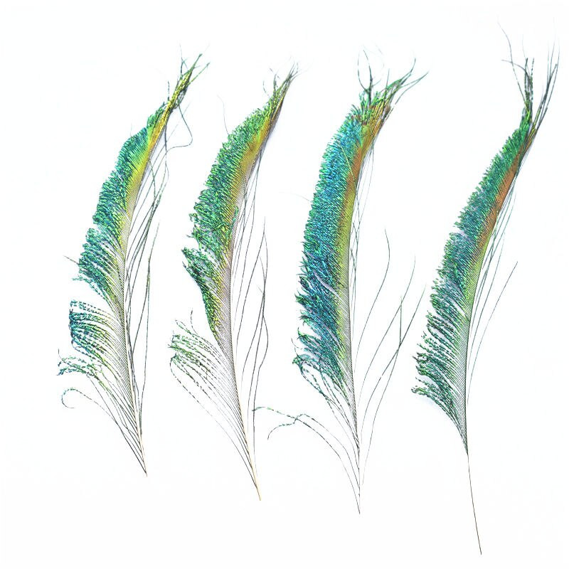 10tk/partii Kvaliteetne naturaalne Värvimine paabulinnu sulg mõõk 30-40cm Isetehtud suled käsitööks dekoreerimiseks lillevaas tähistamine plumas