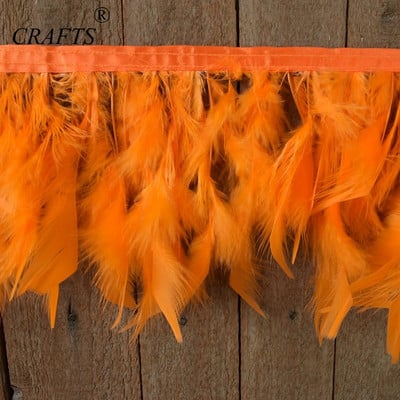 Novi! Crni 2M dugačak prekrasan remen od purećeg perja, 15-20cm DIY nakit, odjeća, umjetnost, rekviziti i ostali dodaci