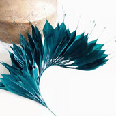 Veleprodaja Prekrasna guščja pera Cvjetni vjenčani korzaži Čvrsto perje za rukotvorine Dodaci za ukrašavanje ukrasa za glavu Perje