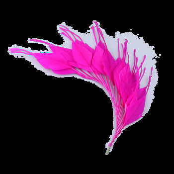 Χονδρικό Όμορφα φτερά χήνας λουλούδια γαμήλια κορσάζ Μασίφ φτερό για χειροτεχνία Αξεσουάρ Διακόσμηση κεφαλής Πλούσια