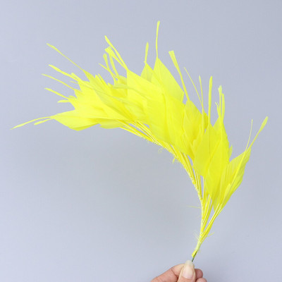 Veleprodaja Prekrasna guščja pera Cvjetni vjenčani korzaži Čvrsto perje za rukotvorine Dodaci za ukrašavanje ukrasa za glavu Perje