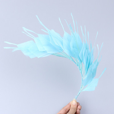 Veleprodaja Prekrasna guščja pera Cvjetni vjenčani korzaži Čvrsto perje za rukotvorine Dodaci za ukrašavanje ukrasa za glavu Perje