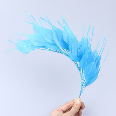 Veleprodaja Prekrasna guščja pera Cvjetni vjenčani korzaži Čvrsto perje za rukotvorine Dodaci za ukrašavanje ukrasa za glavu Perje