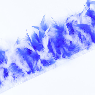 1 metar kožne ružičasto sive pureće perje za ukras vjenčanice perjanice rubna vrpca pribor za šivanje odjeće