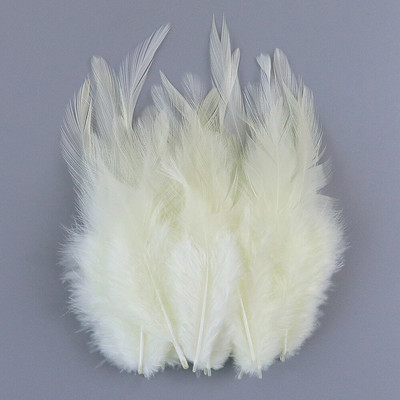 4–6-tolline valge ots Kanasulg DIY käsitsi valmistatud aksessuaarid Ehted Dekoratsioon Kangas Rõivad Kleidi Töötlemine Sulgede Käsitöö