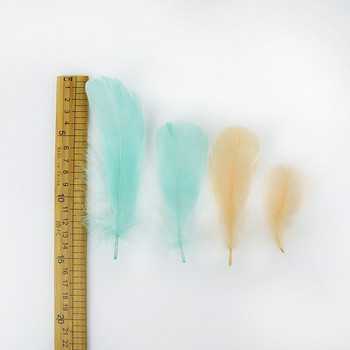 100 τμχ 8-15cm Mix Swan Feather Floating Colorful Swan Feather Plume for Craft Wedding Home Decoration DIY Jewelry Accessories