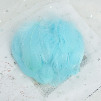 100 buc 8-15 cm amestec de pene de lebădă plutitoare de pene de lebădă colorate pentru artizanat, nuntă, decorare a casei, accesorii de bijuterii DIY