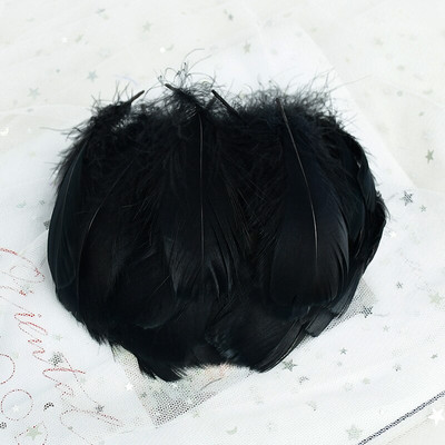 100 buc 8-15 cm amestec de pene de lebădă plutitoare de pene de lebădă colorate pentru artizanat, nuntă, decorare a casei, accesorii de bijuterii DIY