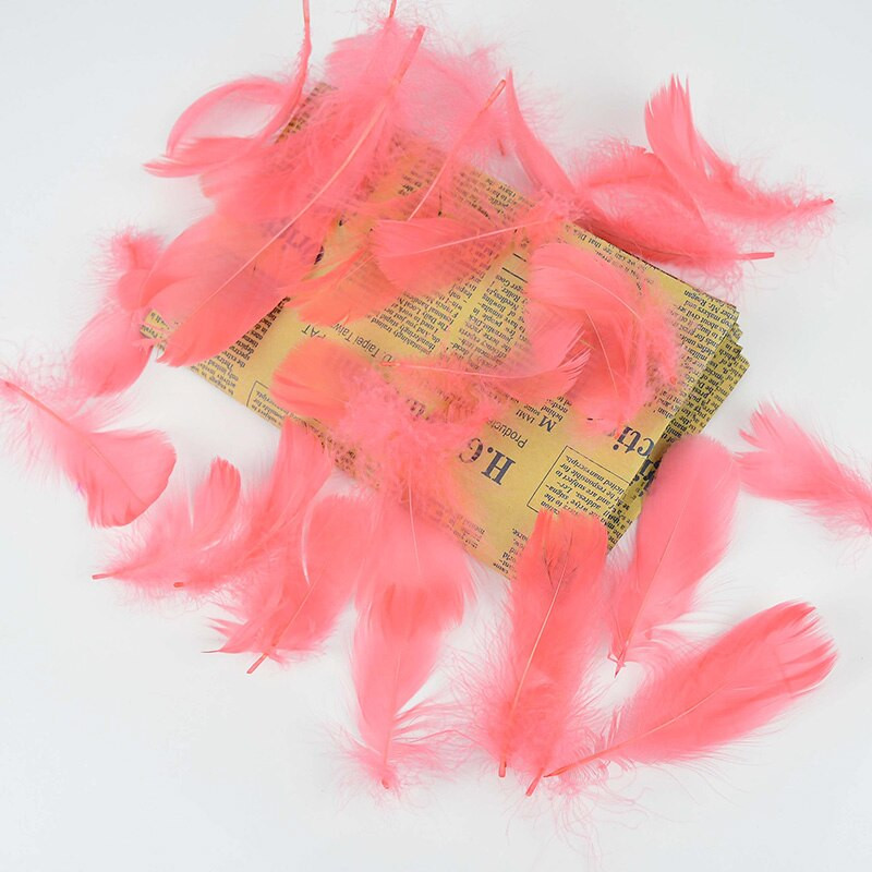 100 buc 8-15 cm amestec de pene de lebădă plutitoare de pene de lebădă colorate pentru artizanat, nuntă, decorare a casei, accesorii de bijuterii DIY