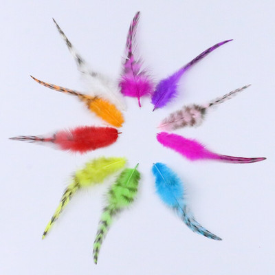 100 buc. pene naturale de pui de cocoș 10-15 CM pentru petrecere, bricolaj, artizanat, pene, material pentru legarea muștelor, accesorii pentru pomul de Crăciun, penne