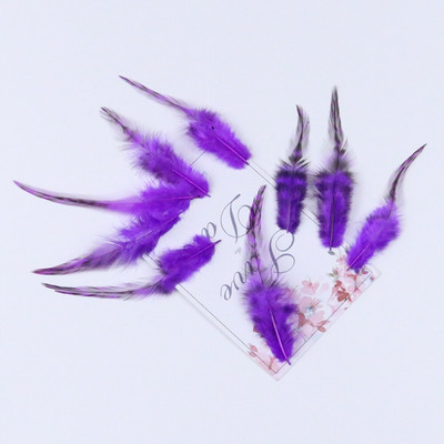 100 buc. pene naturale de pui de cocoș 10-15 CM pentru petrecere, bricolaj, artizanat, pene, material pentru legarea muștelor, accesorii pentru pomul de Crăciun, penne