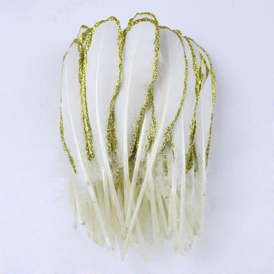 WCFeatherS 10 tk kullasse kastetud musta hanesulgi 15-20 cm DIY tarvikud Peakatte Kaunistussuled käsitööks