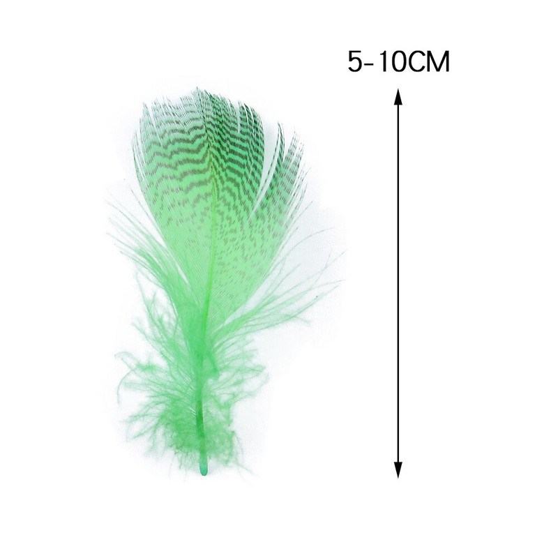 Pardisulgi 50 tk musta triibuga hanesulgi kaunistus käsitööks kunstlik sulg 5-10 cm roheline pehme isetegemise tarvikud tarvikud