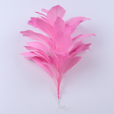 1 hrpa/lot cvijet od pilećeg perja za šešir Ukrasi za pokrivala za glavu perje Pribor za rukotvorine Perje