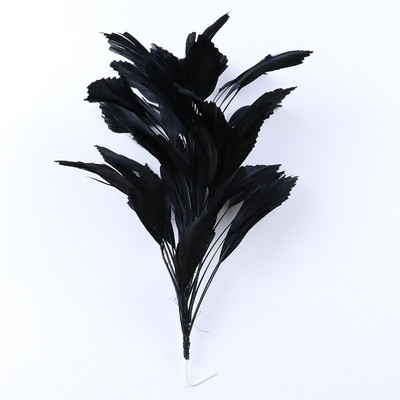 1 hrpa/lot cvijet od pilećeg perja za šešir Ukrasi za pokrivala za glavu perje Pribor za rukotvorine Perje