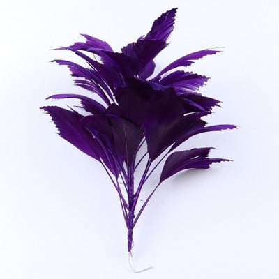 1 hrpa/lot cvijet od pilećeg perja za šešir Ukrasi za pokrivala za glavu perje Pribor za rukotvorine Perje