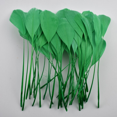 100 kom/lot Veleprodajni ukrasi od šarenog guščjeg perja Mala guščja pera za rukotvorine Materijali za vezivanje muha DIY pribor