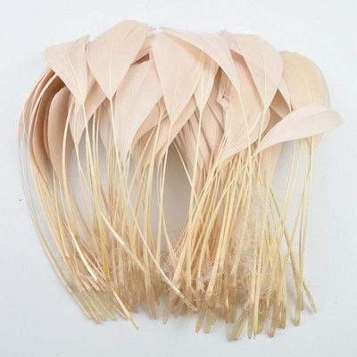 100 kom/lot Veleprodajni ukrasi od šarenog guščjeg perja Mala guščja pera za rukotvorine Materijali za vezivanje muha DIY pribor