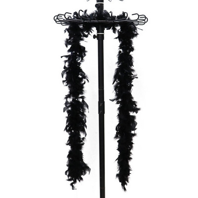 38-40g Naturaalset värvi kalkuni sulg 2 meetrit Marabou Boa kleidi jaoks Riietus Kaunistus Aksessuaarid Sall Sall Vöö Plumas