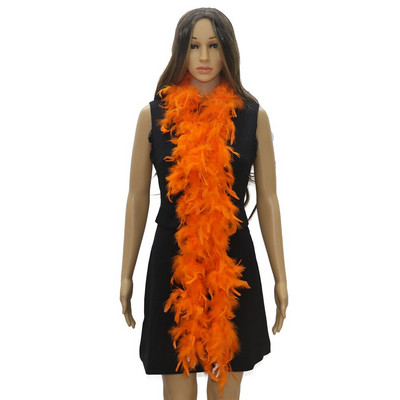 38-40g Naturaalset värvi kalkuni sulg 2 meetrit Marabou Boa kleidi jaoks Riietus Kaunistus Aksessuaarid Sall Sall Vöö Plumas