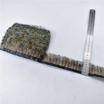 1 yard Obrubi od prirodnog fazanskog perja Rese Diy pribor za ručni rad Šljive za zanate Šivanje vjenčanica Ukrasne perjanice