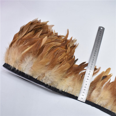 1 yard Obrubi od prirodnog fazanskog perja Rese Diy pribor za ručni rad Šljive za zanate Šivanje vjenčanica Ukrasne perjanice