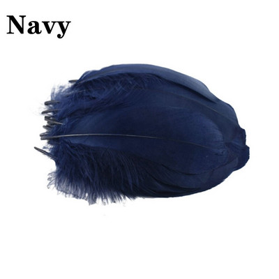 100vnt/part Natūralios Spalvingos Plunksnos Vestuviniai Papuošalai Gamyba Žąsų Plunksnos Vakarėlis Kalėdiniai amatai Pasidaryk pats slyvos Dekoracija 15-20cm