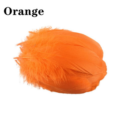 100vnt/part Natūralios Spalvingos Plunksnos Vestuviniai Papuošalai Gamyba Žąsų Plunksnos Vakarėlis Kalėdiniai amatai Pasidaryk pats slyvos Dekoracija 15-20cm