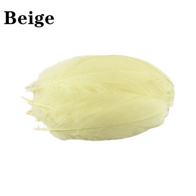 100vnt/part Natūralios Spalvingos Plunksnos Vestuviniai Papuošalai Gamyba Žąsų Plunksnos Vakarėlis Kalėdiniai amatai Pasidaryk pats slyvos Dekoracija 15-20cm